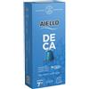 Aiello CAFFE' AIELLO 100 Capsule DECA Compatibili con Nespresso, Intensità 7/10, 10 Astucci da 10 Capsule (Alluminio Riciclabile)