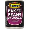 Branston Fagioli Al Forno Con Salsicce (405g) (Confezione da 6)