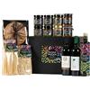 CUVEA Confezione Regalo Gourmet Vegan Golosa con 14 prodotti tipici vegan della Liguria dell'azienda agricola Cuvea