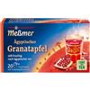 Meßmer Tè Paese Melograno egiziano | Tè alla frutta con aroma di melograno | 20 bustine di tè | dolce fruttato in stile egiziano