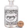 Gingarby Spirito Naturale GinGarby FIRST LOVE GIN | Ginepro, Mela Rosa dei Sibillini, Pesca della Valdaso, Erbe mediterranee, Spezie | Bottiglia Serigrafata 70cl.
