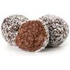 Dolciaria Fiorillo Praline di Cocco al Cacao Artigianali 500g Dolciaria Fiorillo | Prodotto Fresco | Praline sigillate singolarmente in monoporzione