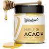 ITALIA SPEZIE Miele Italiano di Acacia - Barattolo in vetro 200g - Miele prodotto artigianalmente, 100% Italiano, non raffinato e non pastorizzato.