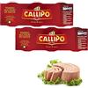 Giacinto Callipo Tonno Giacinto Callipo in olio di oliva yellowfin selezionato FORMATO RISPARMIO 6 conf da 80 gr