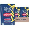BARILLA Pasta finita, penne, 200 ml, bustine (7 pezzi), senza OGM, senza conservanti, pasta perfetta per forno a microonde pronta in 60 secondi, ideale per pasti rapidi