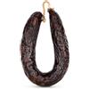 Quinta de Jugais Chorizo Preto Serrano Serra da Estrela 200 g - Sanguinaccio -Confezione da 2 - Salsiccia affumicata portoghese gourmet - Salumi tradizionali Serrano confezionati sottovuoto