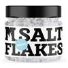 M. Mannius M.MANNIUS Fiocchi di Sale Grosso marino bianco realizzati con pura acqua di mare islandese (Sea Salt Flakes white) 45g - Sale in fiocchi croccanti al palato (1, Sale Marino)