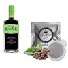 CG94 - Amaro Nobile Rucola 70cl - Confezione BOX con 5 Cialde Lucky Caffè