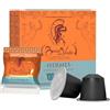 BOCCA DELLA VERITA - 10 Capsule Caffè HERMES con Confezione Protettiva Caffe Espresso Tostatura Naturale e Artigianale - Capsule Compatibili con Macchine Nespresso®*, Idee Regalo Made in Italy