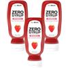 GymBeam Sciroppo ZERO - Dolcificante Liquido con Zero Calorie, Sapore Delizioso, Consistenza Cremosa, Ottimo per Pancake, Crêpe, Waffle, Porridge (Strawberry) (320 ml (3er pack))
