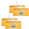 Mr. Dobelina Mr.Dobelina Sandwich Bread, 4 Confezioni da 550g, Pan Bauletto da 14 Fette da 1.6cm Morbide e Dorate, Ideale per Toast Ricchi e Ricette Gourmet Dolci o Salate