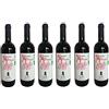 Piersanti 6 Bottiglie di Vino rosso Rosso Piceno Bio Doc,0,75 lt8050262909513