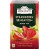 Ahmad Tea Strawberry Sensation Black Tea, 20-Count Boxes (Pack of 6)
