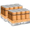 Generico 24X Ferrarelle ARANCIATA Bibita Analcolica Gassata in Lattina 250ml