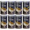 Regina di Fiori - Tisane della Buonanotte. 8 Lattine Decorate con 12 Filtri Assortiti da 3g