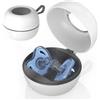 Generic Scatola di pulizia del ciuccio - custodia per sterilizzatore della luce UV, lavatrice portatile impermeabile | Portatore di protezione per il posizionatore ortodontico del ciuccio per, cannucc