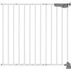 Reer 46120 T-gate Cancelletto Doppio Fissaggio, Active Lock, Metallo, Bianco