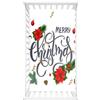 Morbuy Buon Natale Lenzuola con Angoli per Lettino, Morbido Lenzuola da Lettino, Lenzuola Navicella con Angoli Elasticizzati Lenzuola Culla per Bambine e Ragazzi (Buon Natale,160x80cm)