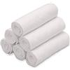 SONARIN Pannolini in tessuto morbido riutilizzabili Inserto assorbente per pannolini lavabili,assorbenti super-acqua,confezione da 10 pezzi(6 Strati)