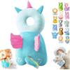 Syeefula Mushplushies Head Protector, Adjustable Baby Head Protection Backpack, Mush Plush Head Protection Backpack, Mushplushies Backpack, Head Protection Pillow for Walking Crawling (Angel)