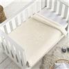 PIELSA Baby - 6654-6 | Coperta Baby | Neonato | Inverno | Mesi | Goffratura | Coperta per lettino | Dimensione 80 x 110, colore naturale