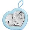 Valenti Argenti Medaglione di valenti. Medaglione con carillon angelo con lanterna celeste delle dimensioni di 10x9cm. La referenza è 10551 c