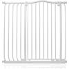 Safetots Cancelletto di Sicurezza Extra Alto con Parte Superiore Incurvata, 98cm - 107cm, Bianco Opaco, Extra Alto con 100cm di Altezza, Montaggio a Pressione per Scale, Barriera di Sicurezza