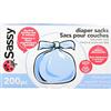 Sassy Baby Disposable Diaper Sacks, 200 conteggi