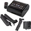 Dinamicamed ® Premium 8.0 Pressoterapia Linfodrenaggio Professionale Digitale Compact, Pressoterapia per Casa con 6 Programmi, Massaggio Linfodrenante 6 Camere Gambali XL, Fascia Addome e Bracciale