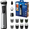 Philips 12-in-1 MULTIGROOM Series 7000 MG7735/33 Tagliacapelli Ricaricabile, Grigio