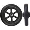 Hemobllo Set 2 Pezzi Ruote Anteriori Per Sedia a Rotelle e Deambulatore, Ruote Sostitutive Antiscivolo 6 Pollici Larghe, Installazione Semplice Per Ausili Mobilità Indoor e Outdoor