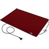 Mi-Heat Fireproof 50x75cm rosso tappeti riscaldanti elettrici moquette riscaldante