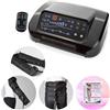 Dinamicamed ® PRO 4.0 Pressoterapia Linfodrenaggio Professionale Digitale Classic, Pressoterapia per Casa, Massaggio con 4 Camere d'Aria 2Gambali XL, Fascia Addome, Bracciale e 5 Pantaloni Polietilene
