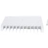 Miskall Game Console Base Stand, 11 titoli verticali console con console per slim (Blanco)