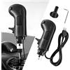XBERSTAR Leva del cambio (tipo a 3 pulsanti) per FanatecSQ e altri modelli G29/25/27/G923/G920 TH8A (per TH8A)