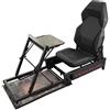 DRIVERKUBE DK3 DRIVERKUBE V1_2019_K NERO - Postazione di guida gaming TRASPORTABILE, RICHIUDIBILE e SALVASPAZIO - La play seat solida, compatibile con tutte le console