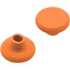 Zhixteu Cappucci per Levette Analogiche per AYN Thor, Coperture di Ricambio per Joystick, Coperture per Pulsanti delle Levette Analogiche, Cappucci Rinforzati Accessori (arancione)