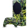 Head Case Designs Licenza Ufficiale Harry Potter Motivo Slytherin Grafica Pacchetto Console Da Gioco Wrap E Pelle Per Controller Compatibile con Xbox Series S Console & Controller Bundle
