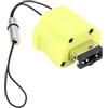 Sxhlseller SP Adattatore Jack per Cuffie USB Tipo C e 3,5 Mm, Convertitore Cavo di Ricarica con Corda Anti-perdita per Console Gameboy Advance SP (YELLOW)