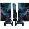 LNMLRBXEXZ Compatibile Con Adesivi Skin Per PS5 Slim Skin Disc Edition & Digital Console E Controller Vinyl Cover Skins Wraps Resistente Ai Graffi, Compatibile Con 88233 Avvolgimento(Disc Version)