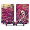 PDURMBUAB Nessuna Schiuma Nessuna Bolla Per PS5 Skin Disc Edition Anime Console E Controller Vinile Cover Skin Wraps Per PS 5 Disc Version 08147(2)
