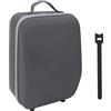 Shuoshenm Custodia Rigida per PS VR2, Scatola Protettiva da Viaggio Portatile, Custodia Antiurto con Doppia Cerniera, Custodia Rigida in Nylon Resistente per Controller VR e Accessori