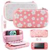 GLDRAM Accessori per Nintendo Lite, custodia portatile con 10 scomparti per schede, borsa da viaggio Switch Lite con pellicola protettiva in TPU, pellicola proteggi schermo, tracolla, cinturino da