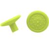 THLMT Set da 2 copri-joystick compatibili con ANBERNIC RG406V/RG406H/RG476H/RG477M, copri-levette per console di gioco, copri-levette antiscivolo, ricambio per pulsanti (verde)
