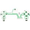 FVDPWYE Cavo a Nastro Piatto Conduttivo per Tastiera, Compatibile con Controller 4/5.0,