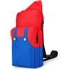 Owngen Simpatica borsa da viaggio per Nintendo Switch/Lite / OLED, zaino portatile a tracolla a tracolla per NS Consolo, dock di ricarica, Joy-Cons, accessori per uomini, donne