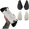 Generico 2pcs mano Grip per Asus Rog Ally palmare, modificato gioco mano Grip Game Console Gamepad Grip migliorare la sensazione della mano (Bianco)