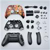 AARONMEI Kit custodia di ricambio per controller Xbox Series X e S,copertura completa della custodia, pannelli, telaio centrale, guide laterali, pulsanti (ABXY, LT RT, LB RB) e levetta (giallo)