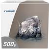 Wessper® Shungite - Pietre pulci d'acqua - Cristallo nero lucido garantito pietra rara autentica per la purificazione dell'acqua, shungite acqua e guarigione naturale Chakra Reiki Karelin Russia (500