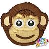 Fai Fiesta Pignatta Scimmietta Little Monkey (pentolaccia, piñata) Gioco della pignatta per feste di compleanno per bambini. Prodotto artigianale. Made in Italy. Da riempire. HxLxP 55x50x12cm
